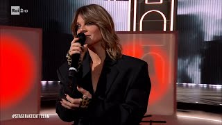 Alessandra Amoroso in quotFino a quiquot  Stasera cè Cattelan su Rai2 del 13032024 [upl. by Herve]