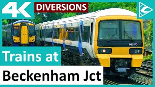 Trains amp Diversions at Beckenham Junction SEML 27072020 [upl. by Floyd]