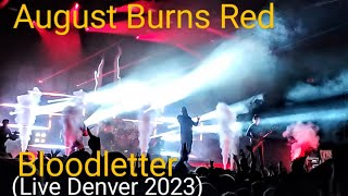 August Burns Red Bloodletter Live 2023 [upl. by Airotel]