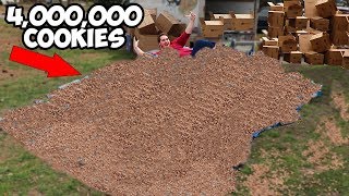 Giving My 4000000th Subscriber 4000000 Cookies [upl. by Manfred]