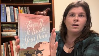 YA Book Talk “Even if it Breaks Your Heart” by Erin Hahn [upl. by Neelloc]