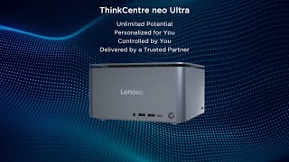 Introducing the Lenovo ThinkCentre neo Ultra  Ultra small in size heavy on AI capabilities [upl. by Etsyrk521]