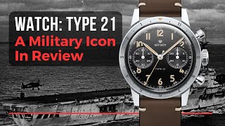 Airain Type 21  A Military Flyback Chronograph Legend Enhanced Watch Review [upl. by Binni]