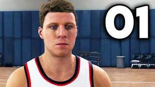 NBA 2K22 My Player Career  Part 1  The Beginning [upl. by Ahsirk]