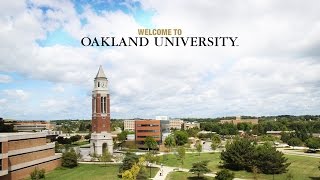 Welcome to Oakland University [upl. by Ressler]