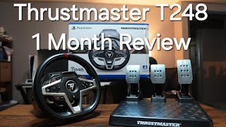 Thrustmaster T248 1 Month Review [upl. by Edahs]