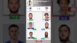 Rangers vs Lyon 14  BIGGEST RATING amp Highlights amp Goals  UEFA Europa League 2425 Scores Today [upl. by Eidac]