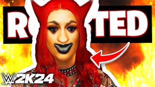 Roasting The WORST WWE 2K24 Creations [upl. by Nyltiac]