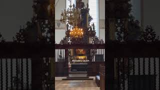 Churches in Denmark 📍Sorø denmark travel church history shorts [upl. by Engelhart]