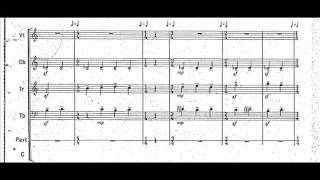 Ustvolskaya  Symphony No 5 quotAmenquot score  audio [upl. by Olaznog99]