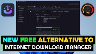 Best FREE File Download Manager NEW FREE Alternative To The Internet Download Manager [upl. by Chiles]