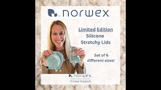 Norwex Silicone Stretchy Lids [upl. by Volin]