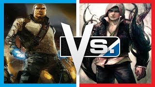 Versus Series  Cole MacGrath Vs Alex Mercer Infamous Vs Prototype [upl. by Jacey605]