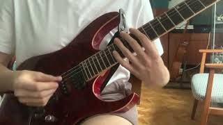 Novelists FR  Lost cause  guitar solo cover [upl. by Yenittirb703]