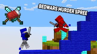 Minecraft  Bedwars Murder Spree [upl. by Ehtyaf]