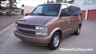 68000 Mile 1 Owner MiniVan  CLEAN Van For Sale Video Review [upl. by Lirrehs]