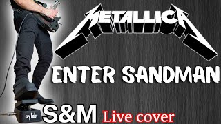 Metallica  Enter Sandman SampM guitar cover [upl. by Lonee]