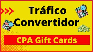 Tráfico PODEROSO para CPA Gift Cards 🚀 [upl. by Hathcock]