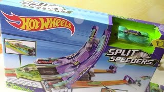 Hot wheels Split Speeders MATTEL Blade Raid  Pista con le Lame Unboxing and Review V Surprise TV [upl. by Einor232]