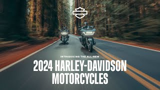 AllNew 2024 HarleyDavidson Motorcycles [upl. by Annoeik]