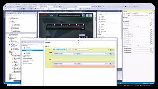 PLC Basic 1TWINCAT 3 Beckhoff HMI linear gauge changing value using button [upl. by Nemad]