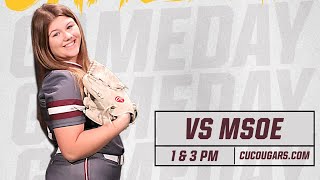 CUC Softball vs MSOE Highlights [upl. by Eesyak]