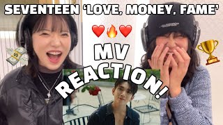 ENG SUB SEVENTEEN세븐틴 LOVE MONEY FAME feat DJ Khaled MV REACTION l 캐럿만의 사랑둥이가 되 [upl. by Aletta]