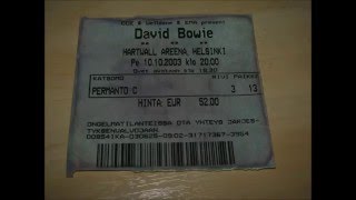 David Bowie Under Pressure  Hartwall Areena 2003 [upl. by Giraldo955]