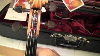 Changing Strings on a Violin by Fiddlerman [upl. by Trula]