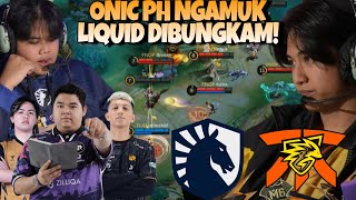 ONIC PH NGAMUK  BRUSKO SAMPE GITU COK KE LIQUID  LIQUID VS ONIC BO1 SWISS STAGE [upl. by Noedig]