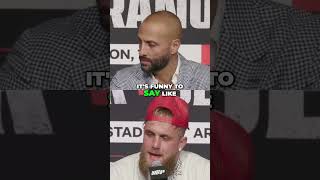 Jake Paul postmatch interview  shocking words jakepaul jakepaulvsmiketyson connormacgregor ufc [upl. by Eniaral]