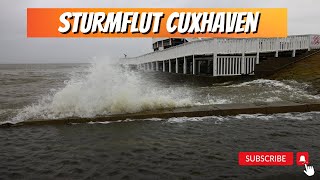 Sturmflut Cuxhaven 23112023 [upl. by Genia]