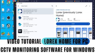 Lorex Home for PC How to Configure Lorex Home for PC App amp Add Cameras [upl. by Norina]