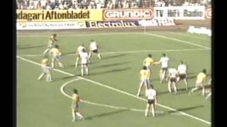 1983 June 22 Sweden 3Brazil 3 Friendlyavi [upl. by Ailekahs611]