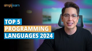 Top 5 Programming Languages 2024  5 Best Programming Languages To Learn In 2024  Simplilearn [upl. by Eseeryt]