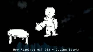 Underswap OST 063  Dating Start [upl. by Nadab996]