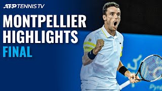 David Goffin vs Roberto Bautista Agut  Montpellier 2021 Final Highlights [upl. by Jobi]