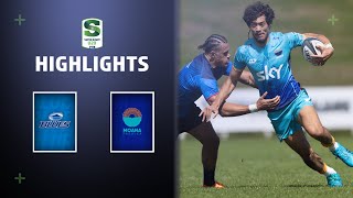 HIGHLIGHTS  Blues v Moana Pasifika Super Rugby Under 20s 2024 [upl. by Bryce]