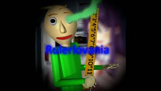 Rulerlovania A Baldi Megalovania By Baldi Sans D500 [upl. by Iznekcam]