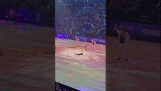 Elizaveta Tuktamysheva in Evgenia Medvedevas show🔥 evgeniamedvedeva elizavetatuktamysheva tiktok [upl. by Ennalorac960]