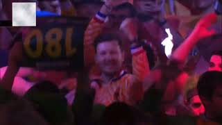 Dirk Van Duijvenbode Walk On against Boris Krcmar Darts World Championship 2024 Round 2 [upl. by Rayle]