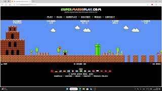 SUPER MARIO BROS GAME 863 [upl. by Anastasie]