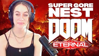 Music Producer Reacts to DOOM ETERNAL SUPER GORE NEST [upl. by Atiekahs]