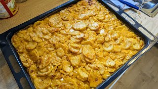 Cremiger Kartoffelgratin magelecker einfach und als erstes weg vom Tisch Kartoffeln Rezept [upl. by Christianity]