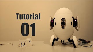 The Portal inspired sentry turret tutorial 01 Components and tools list [upl. by Mcmurry]