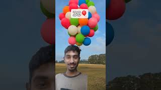 How many balloons does it take to fly MrBeast ballooning balloon crazyfly balloonist [upl. by Teevens]