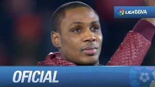 Homenaje a Ighalo por su etapa como jugador del Granada CF [upl. by Aisan]