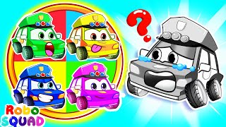 Find My Color Song 🌈😱 Meet Our Baby Brother  Nursery Rhymes  RoboSquad Kids Songs [upl. by Rennoc]