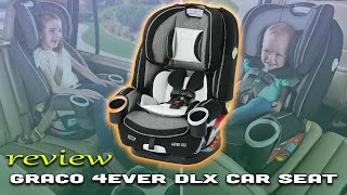 Graco 4Ever DLX 4in1 Car Seat Review 10 Years of Safety Comfort amp Convenience [upl. by Yenruoc]