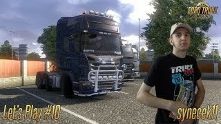 Euro Truck Simulator 2 ► Český Lets Play 10 ► Luxembourg → Swansea ► synecek11 [upl. by Guillemette]